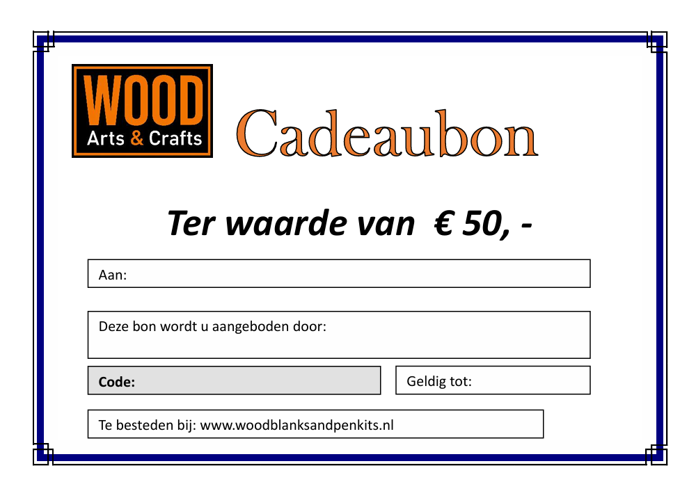 Cadeaubon €50,-