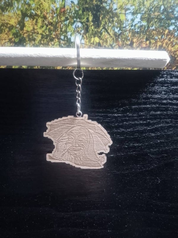 Schlüsselanhänger aus Holz