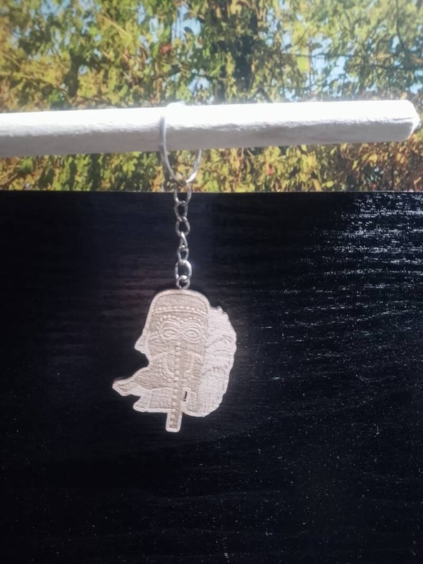 Schlüsselanhänger aus Holz