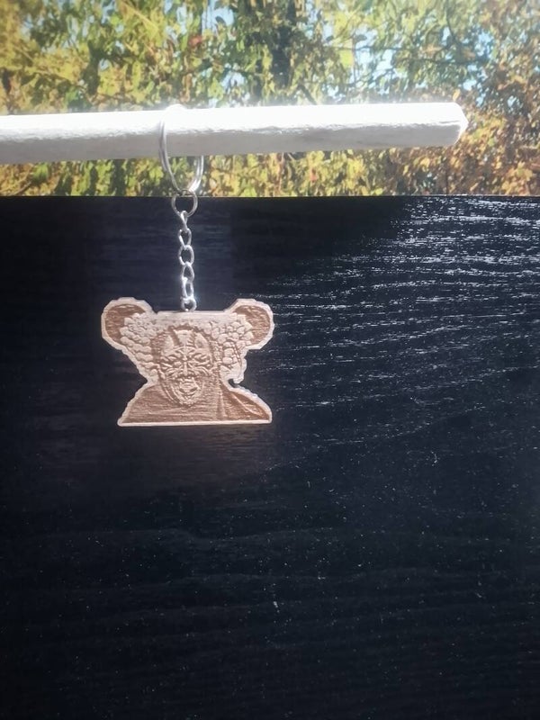 Schlüsselanhänger aus Holz