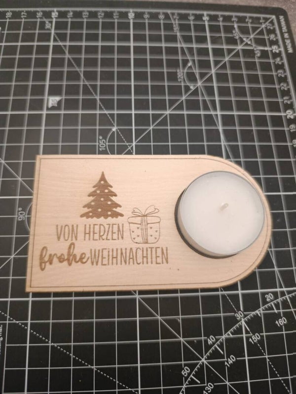 Teelichthalter von Herzen