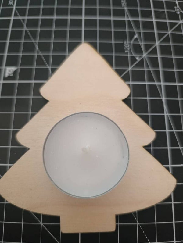 Teelichthalter Tannenbaum