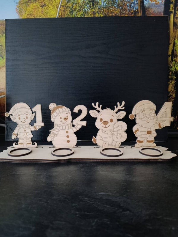 Adventskranz länglich