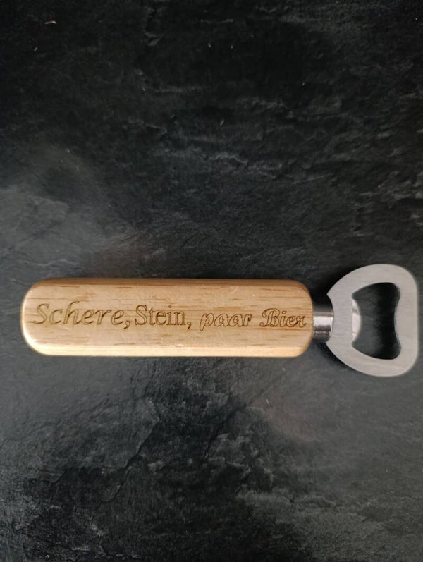 Holz Flaschenöffner