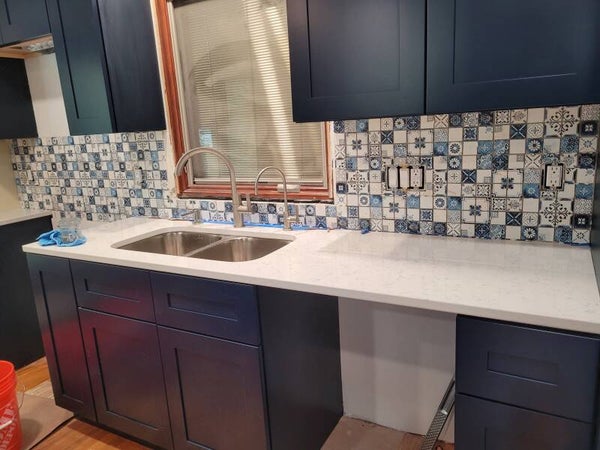 Tile installation