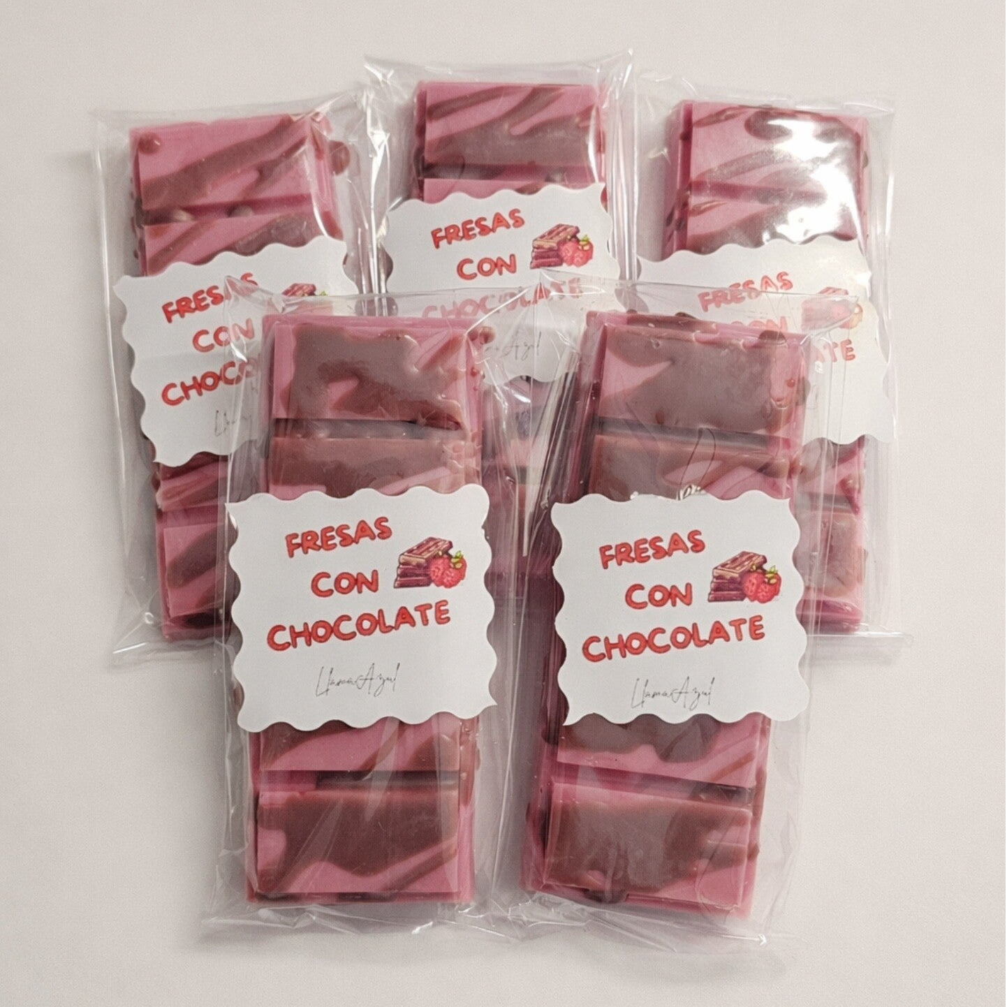 Tableta Fresas con Chocolate