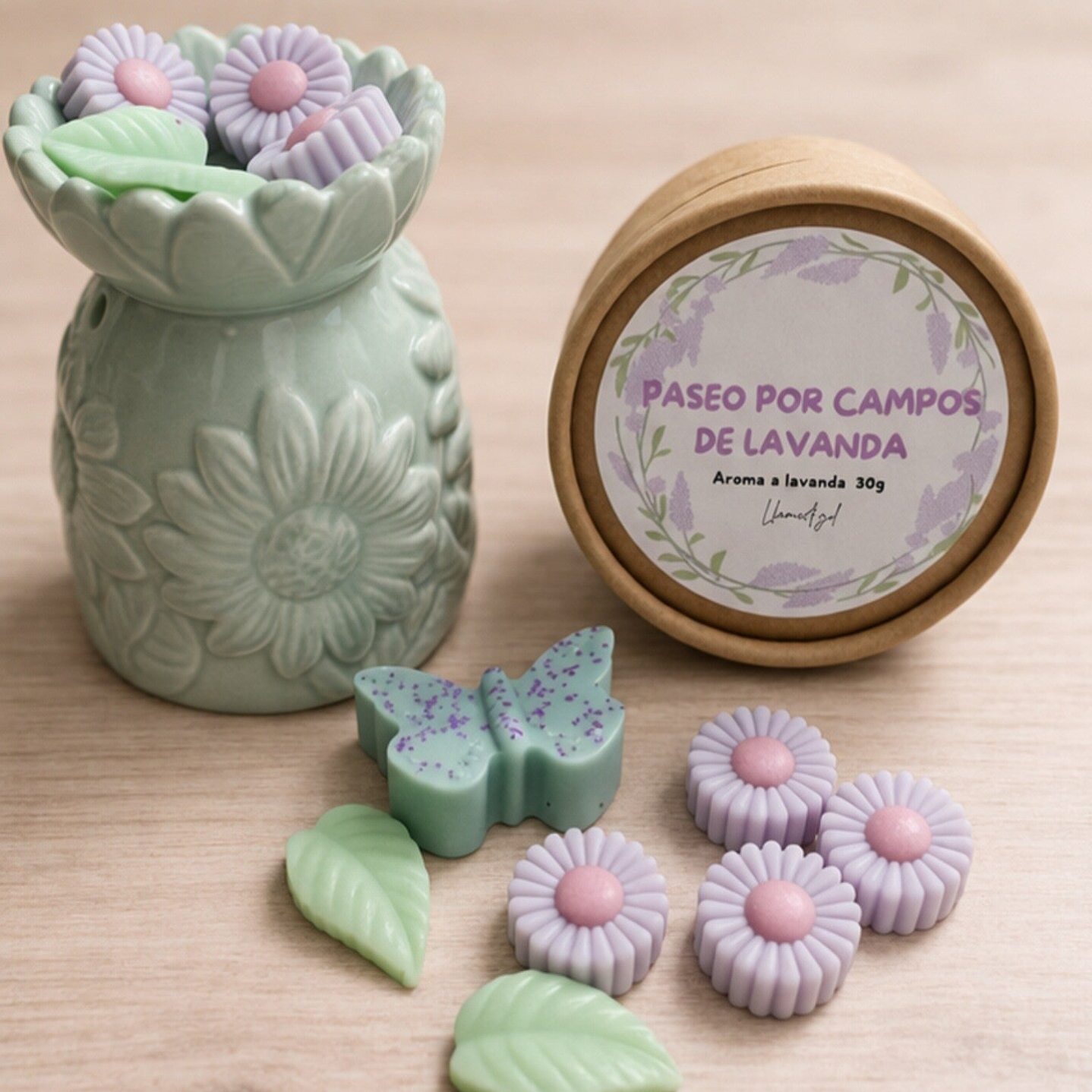 Paseo por campos de lavanda