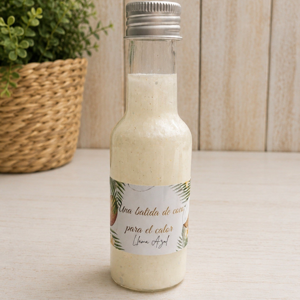 Una Batida de coco para el calor