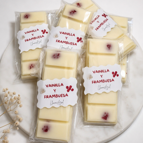 Vainilla y Frambuesas