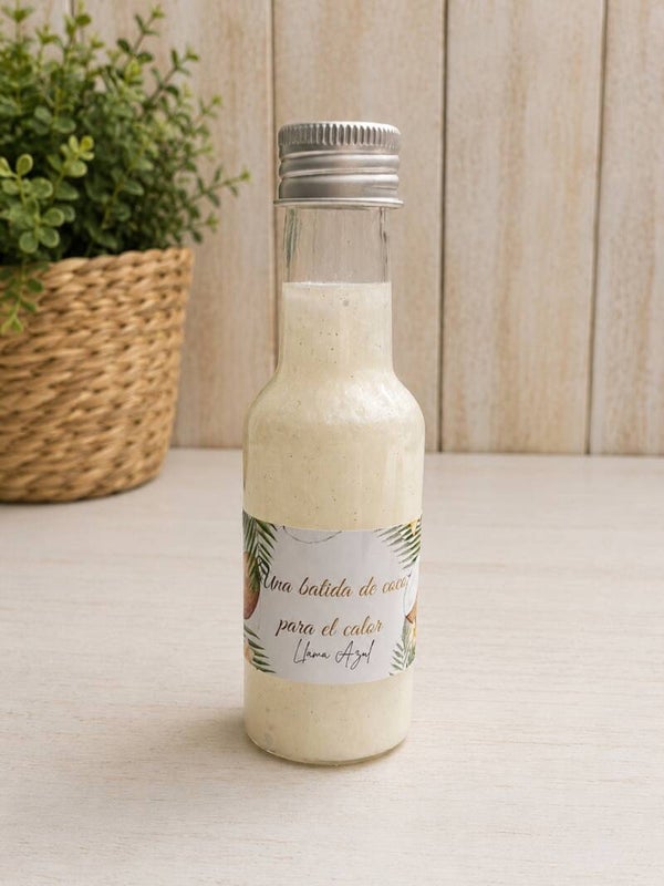 Una Batida de coco para el calor
