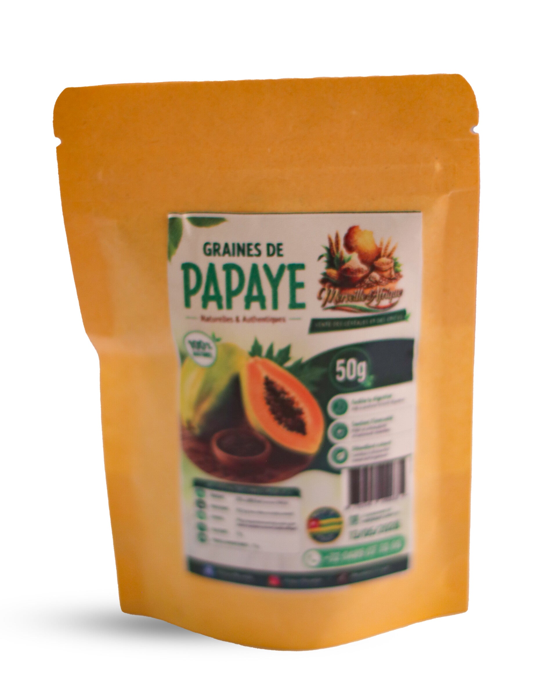 GRAINES de PAPAYE 50g