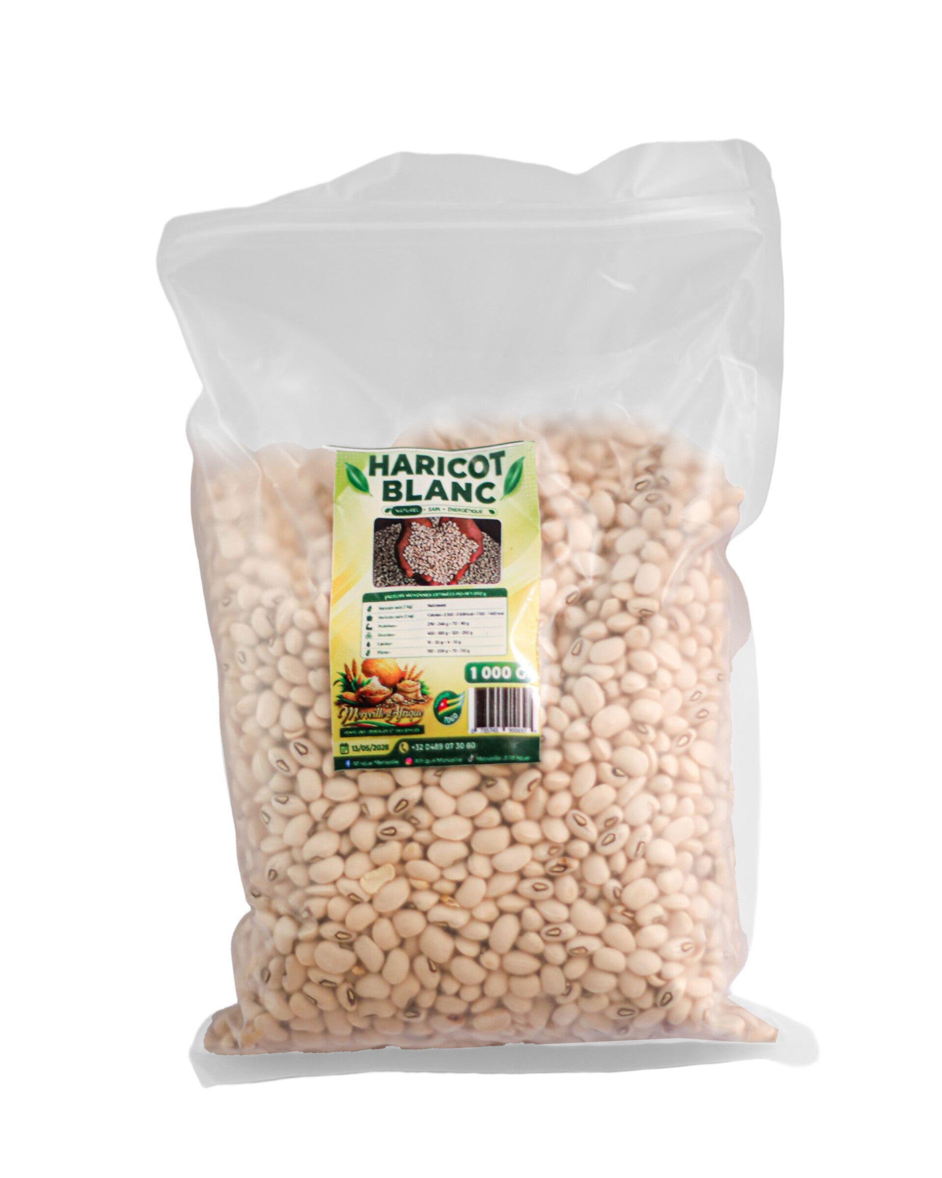 Haricots  blanc africain
