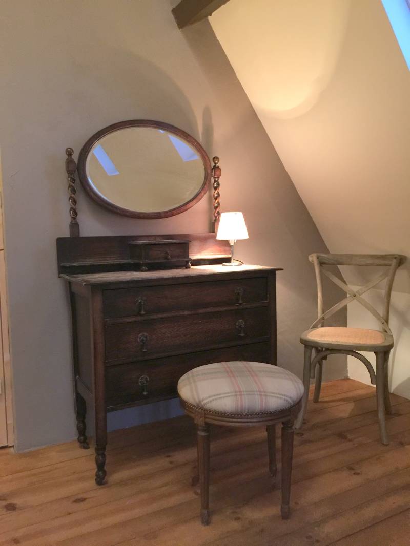 slaapkamer boven vakantiehuis