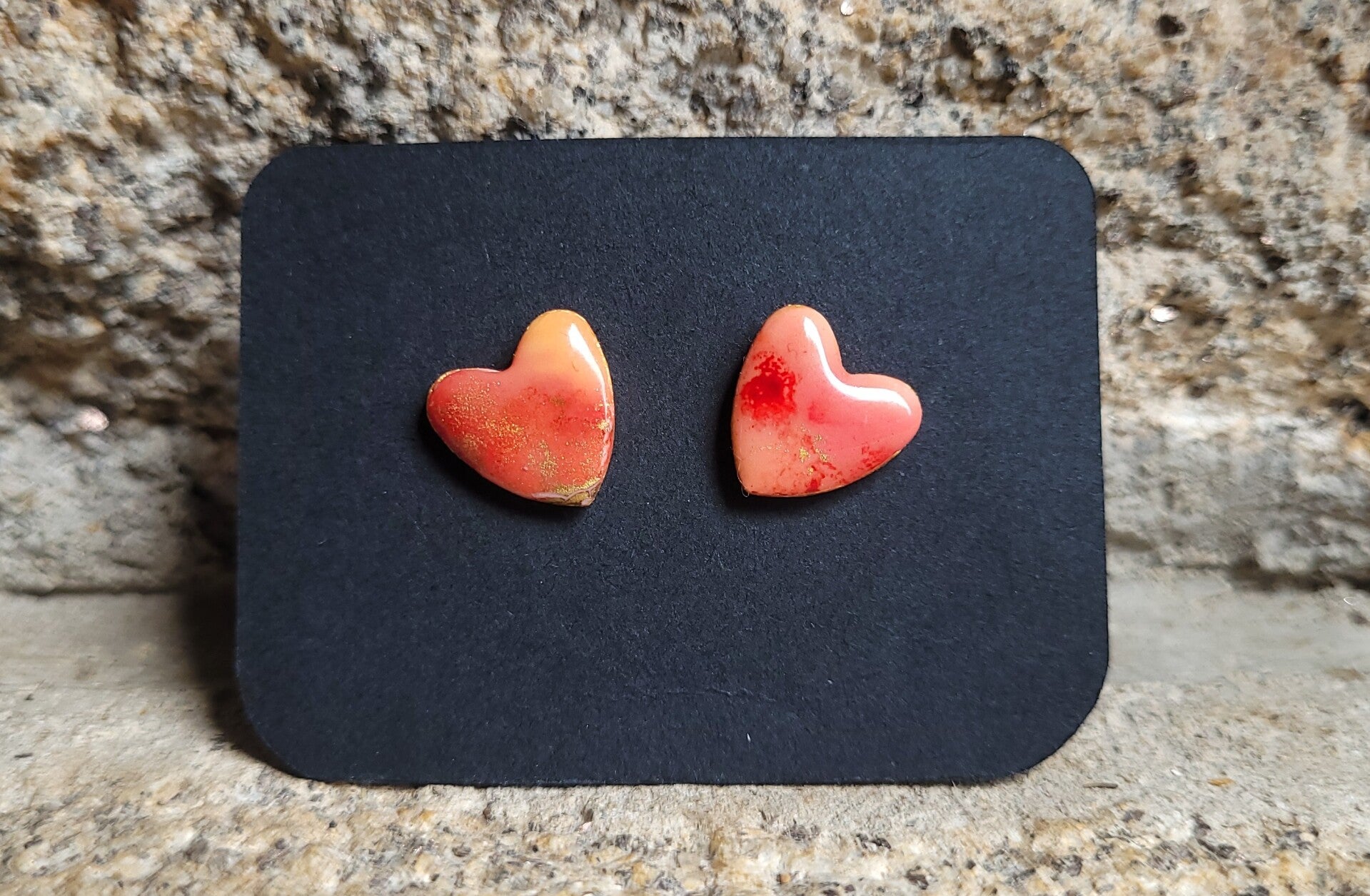 Puces cœurs "Léonie"