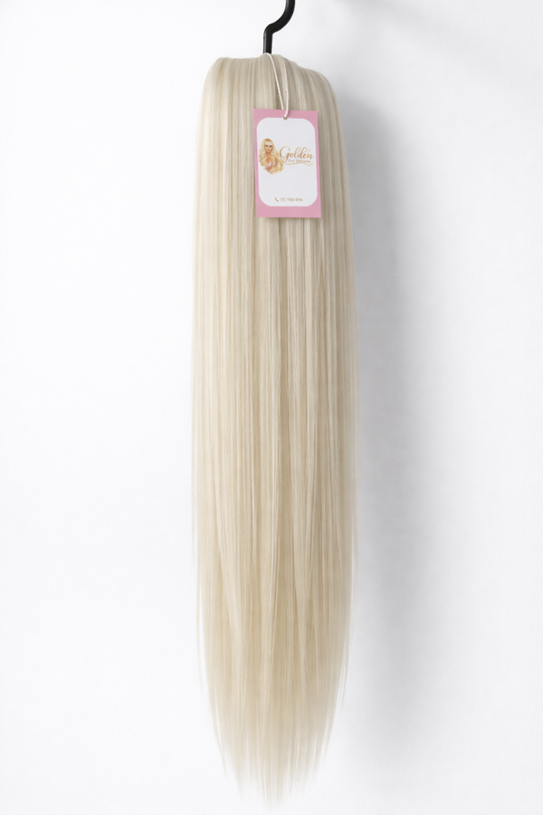 Ponytails straight #platinum,72cm