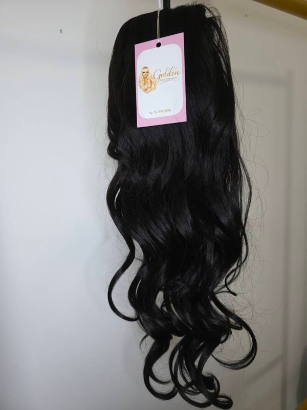 Loose Curl Ponytails,#G-2,Dark brown,50cm_Μήκος και ομορφία
