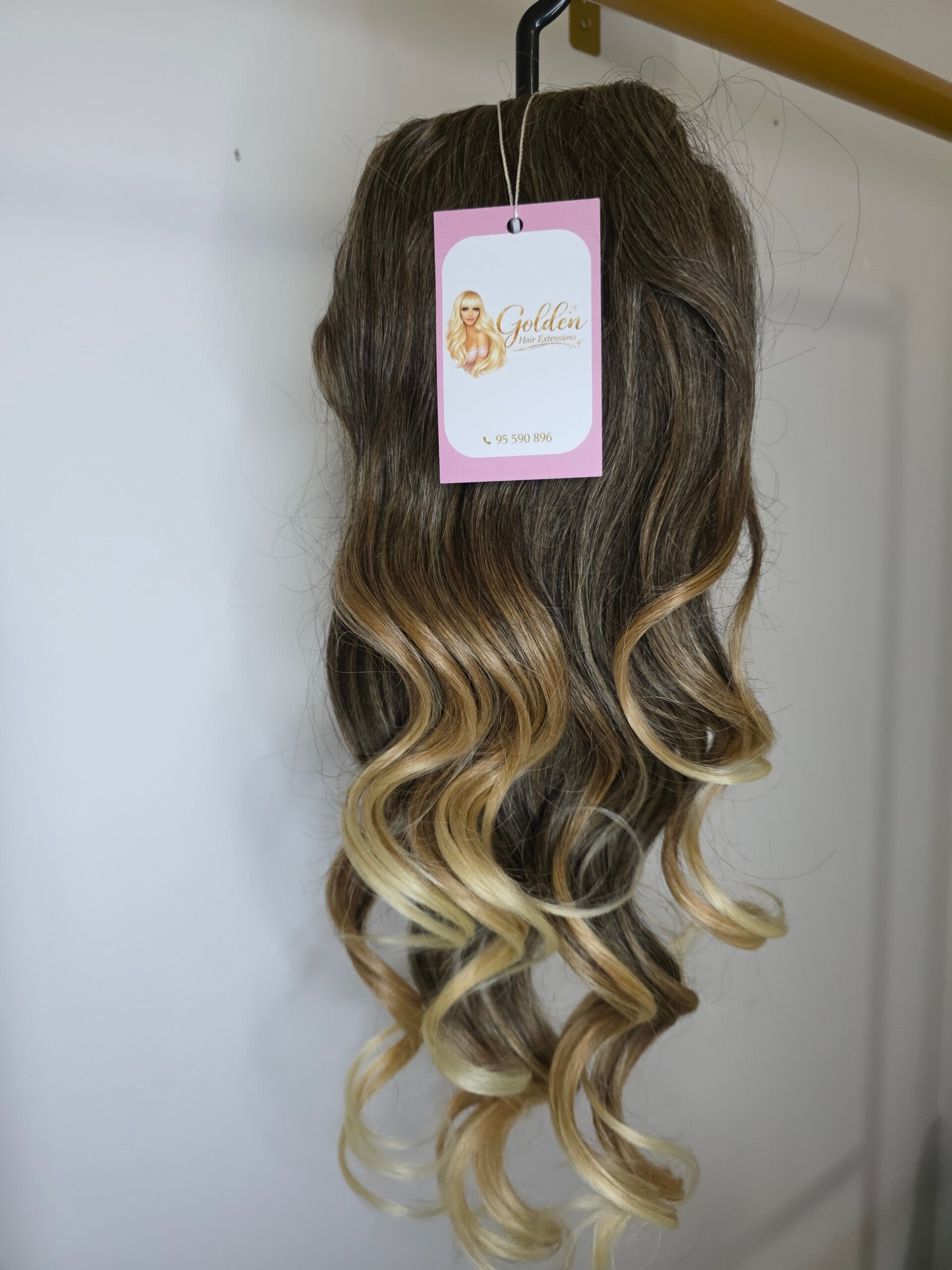 Loose Curl Ponytails,#G-T2/27/613,50cm_Μήκος και ομορφία