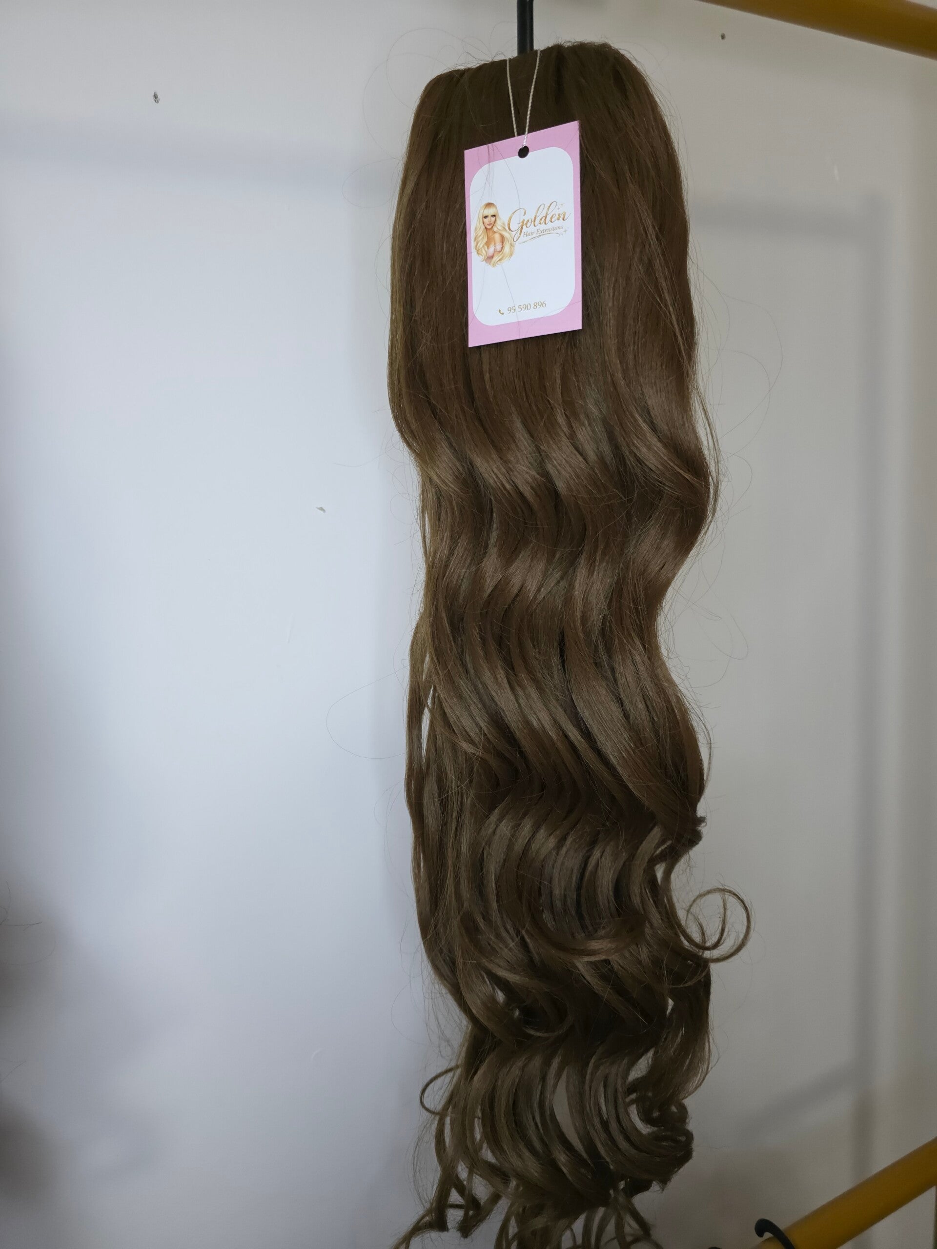 Loose Curl Ponytail,#G-10, 72cm_Εντυπωσιακή Μακριά Αλογοουρά με Φυσικές Μπούκλες