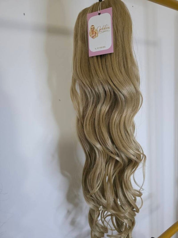 Loose Curl Ponytail,#G-22H60, 72cm_Εντυπωσιακή Μακριά Αλογοουρά με Φυσικές Μπούκλες