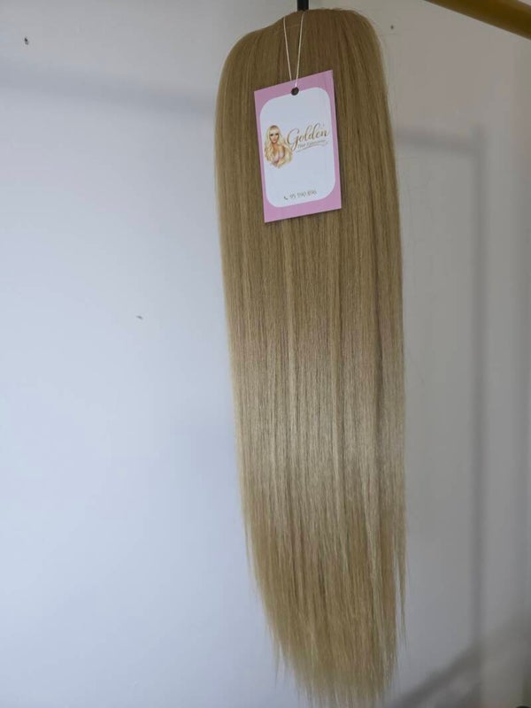 Ίσιο Ponytail Extension,#G-k16,50 cm – Αλογοουρά με Φυσική Όψη