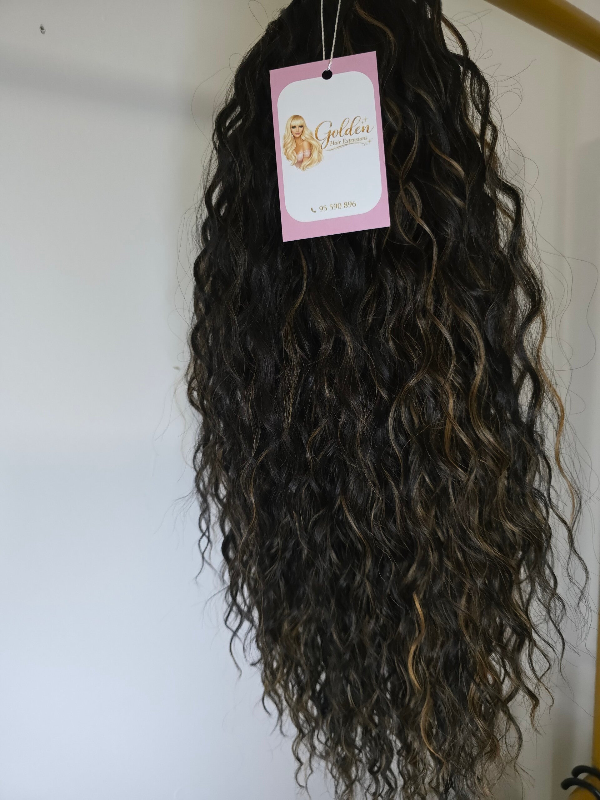 Water Wave Ponytail Extension,#SP2/27 , 50 cm – Κυματιστή Αλογοουρά με Όγκο