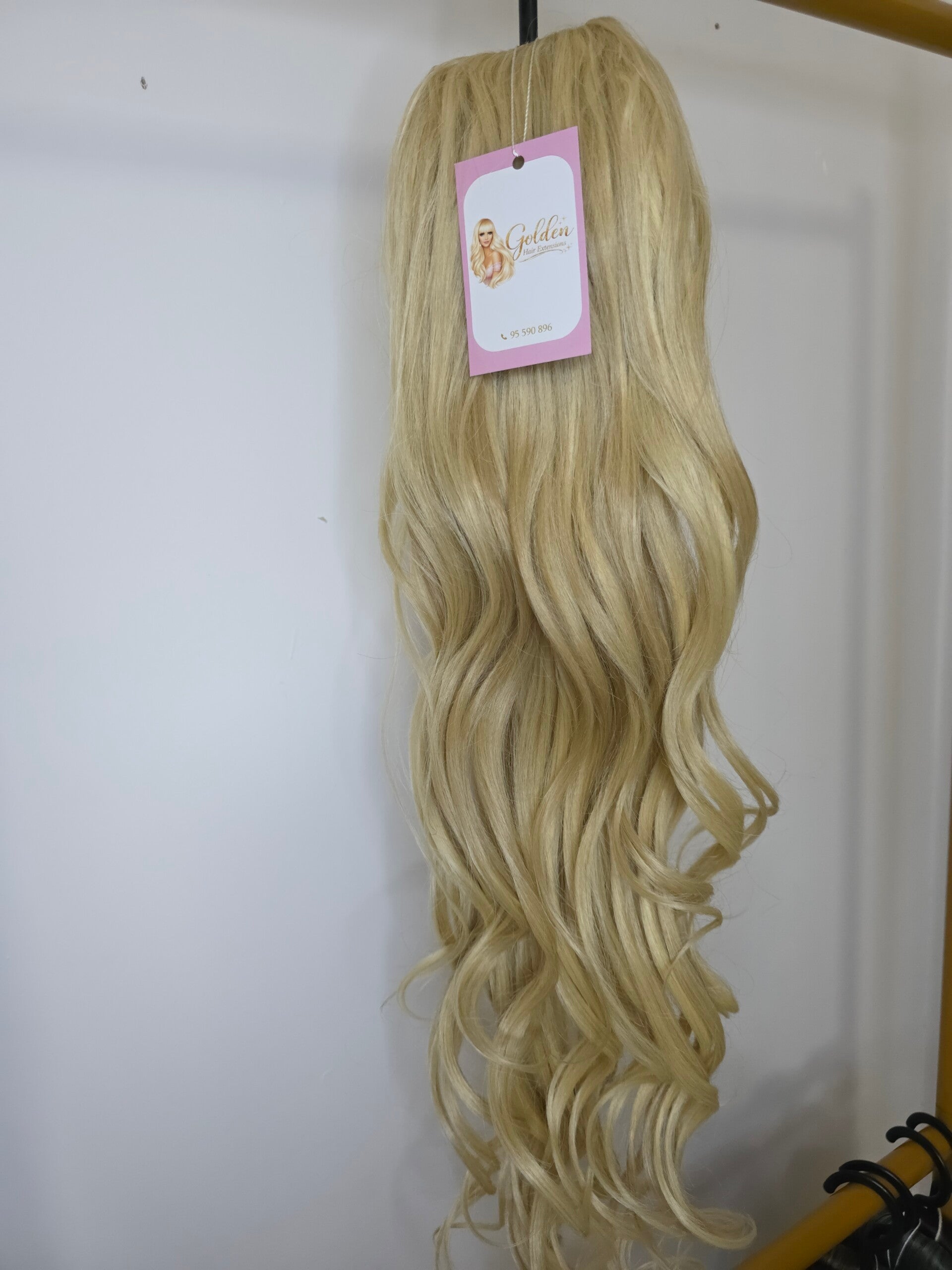 Loose Curl Ponytail,#G-SP613/K16, 72cm_Εντυπωσιακή Μακριά Αλογοουρά με Φυσικές Μπούκλες