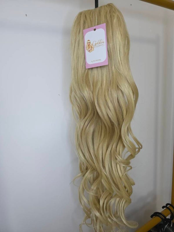 Loose Curl Ponytail,#G-SP613/K16, 72cm_Εντυπωσιακή Μακριά Αλογοουρά με Φυσικές Μπούκλες