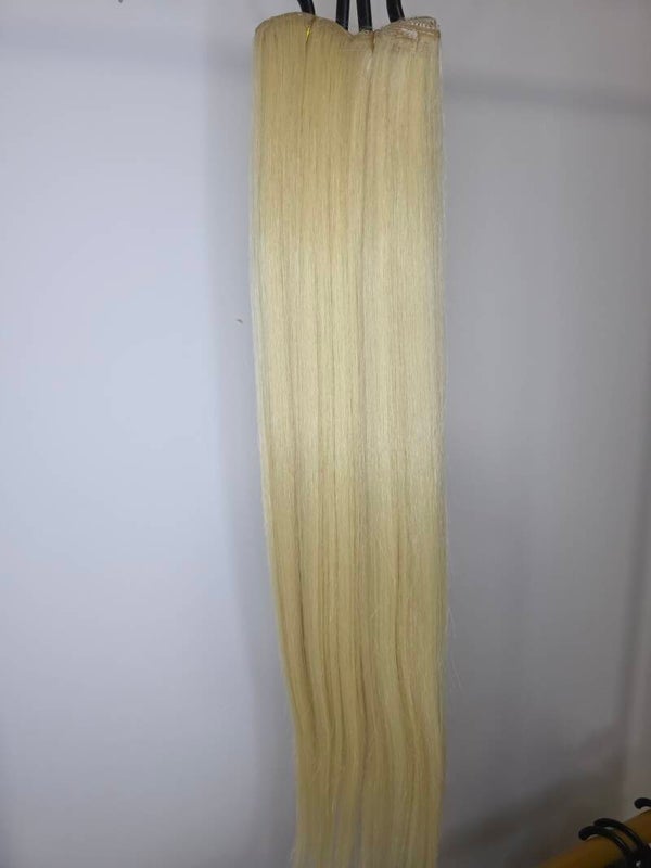 Clip-in hair,7pcs,60cm,#613  💛