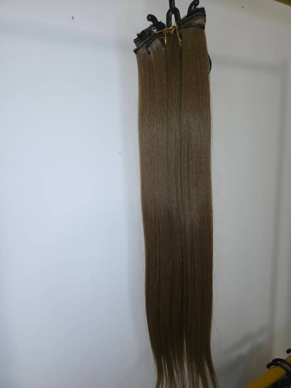 Clip-in hair,7pcs,60cm,#10