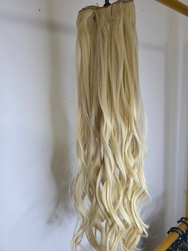 Clip-in hair,7pcs,60cm,#Sp613/k16 🌟,loose curl