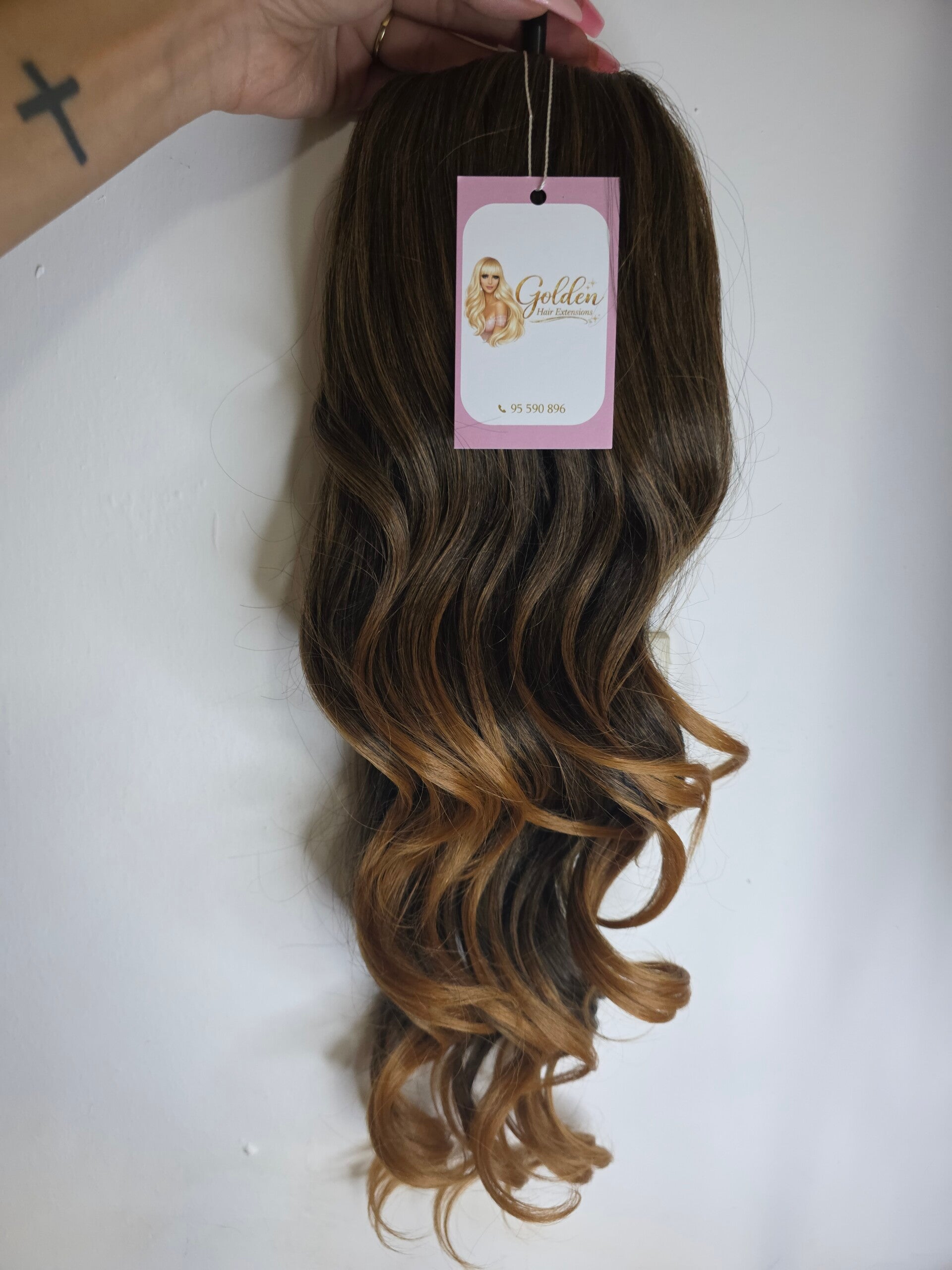 Loose Curl Ponytails,#G-T1b/27,50cm_Μήκος και ομορφία