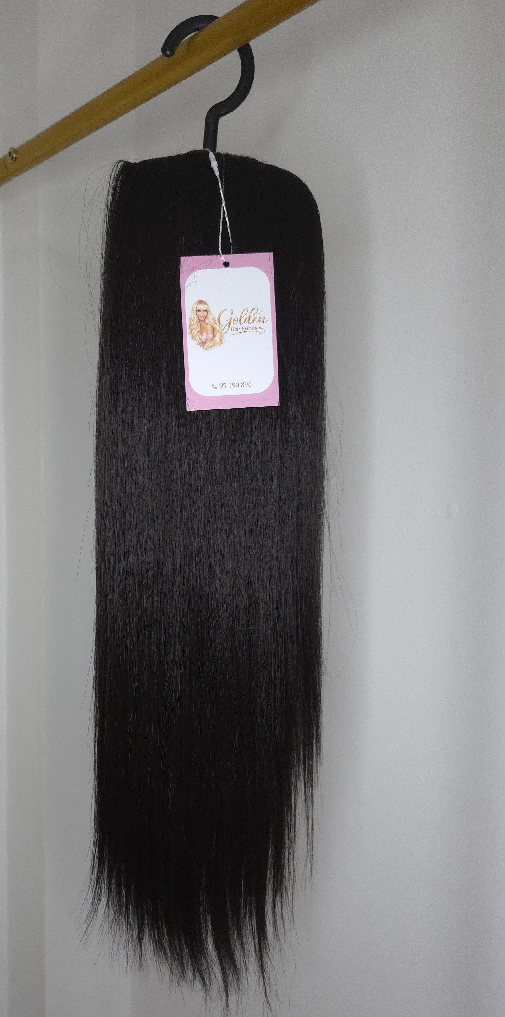 Ίσιο Ponytail Extension,#2,50 cm – Αλογοουρά με Φυσική Όψη