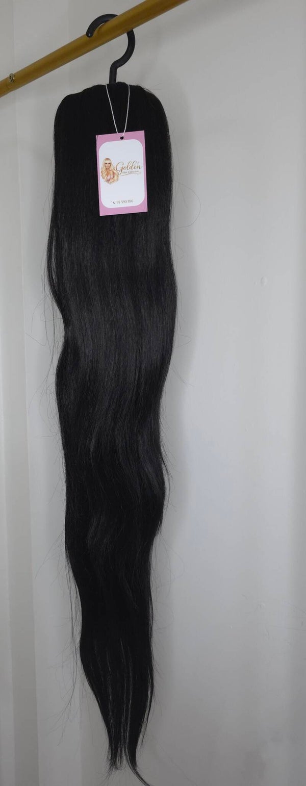 Straight Ponytail,#Black,36" – Extra Long Ίσια Αλογοουρά με Φυσική Όψη