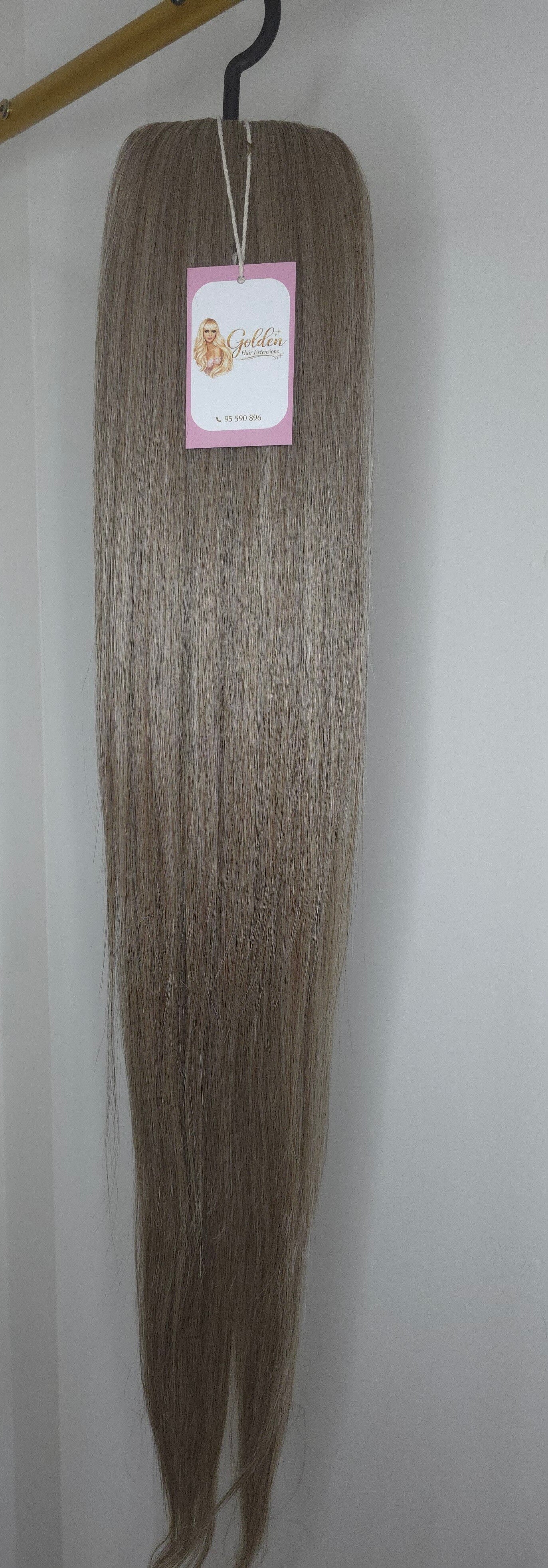 Straight Ponytail,#Baby blonde,36" – Extra Long Ίσια Αλογοουρά με Φυσική Όψη