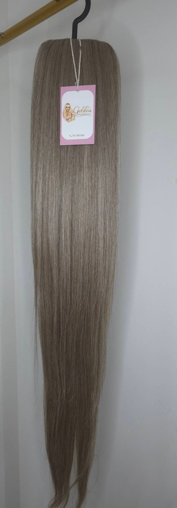 Straight Ponytail,#Baby blonde,36" – Extra Long Ίσια Αλογοουρά με Φυσική Όψη