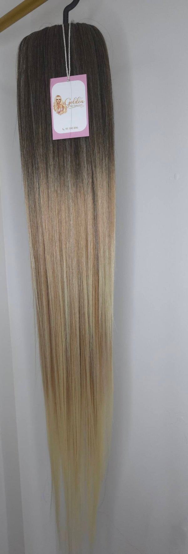 Straight Ponytail,#kt2/27/613,36" – Extra Long Ίσια Αλογοουρά με Φυσική Όψη
