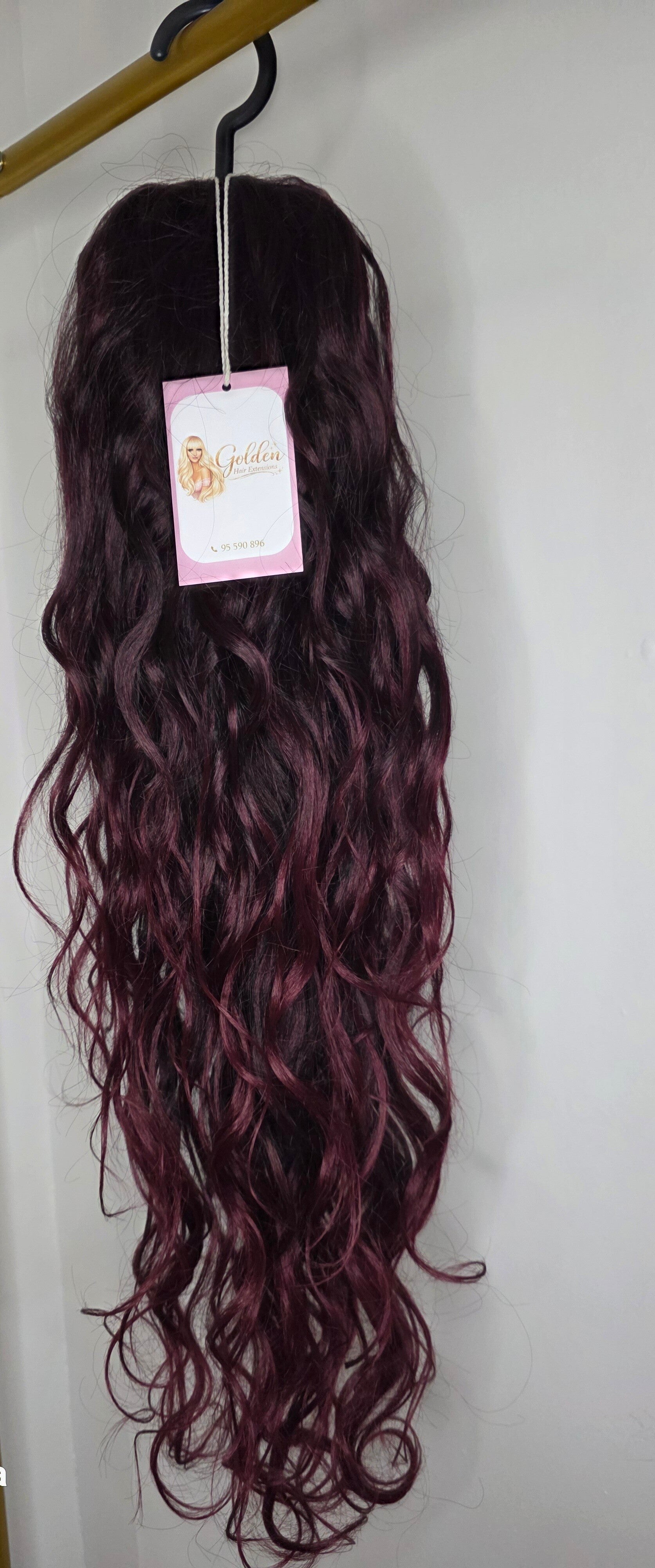 Ocean Wave Ponytail,#Bug,72cm – Extra Long Κυματιστή Αλογοουρά με Όγκο