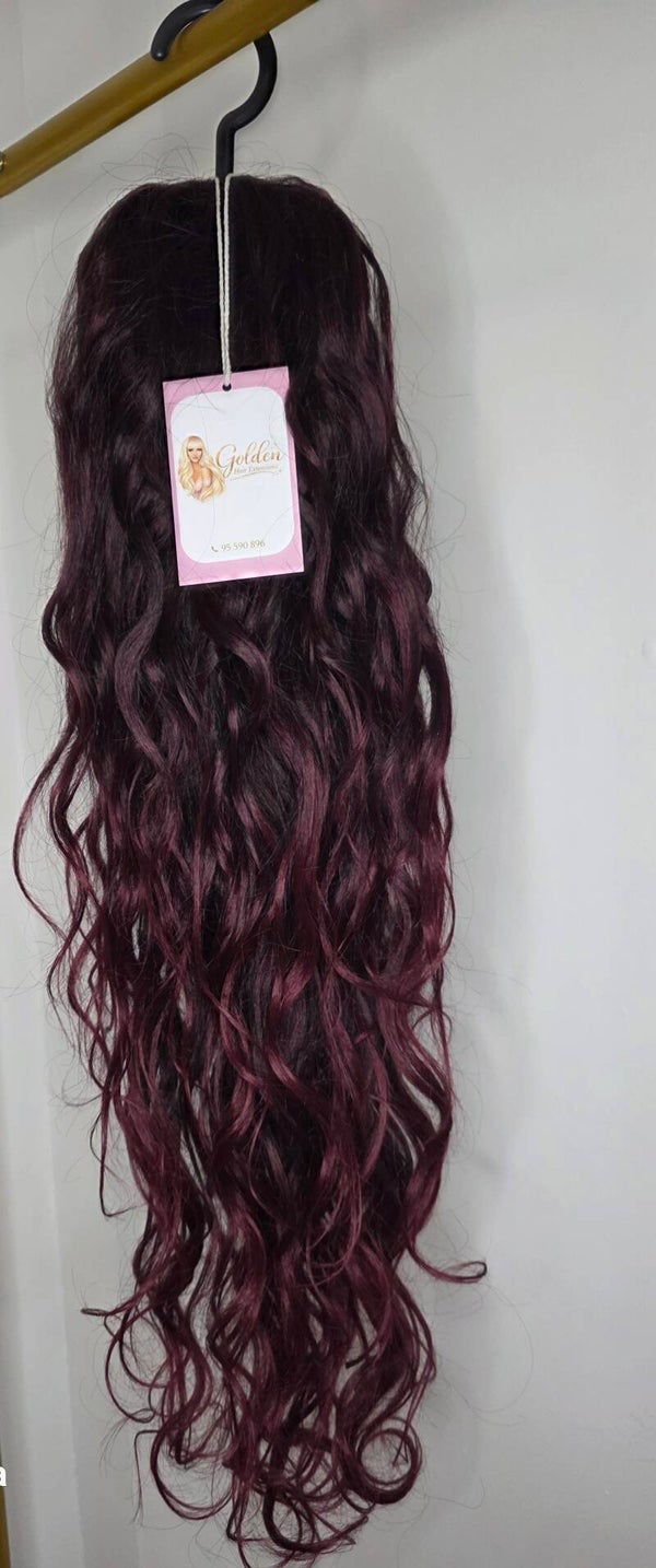 Ocean Wave Ponytail,#Bug,72cm – Extra Long Κυματιστή Αλογοουρά με Όγκο