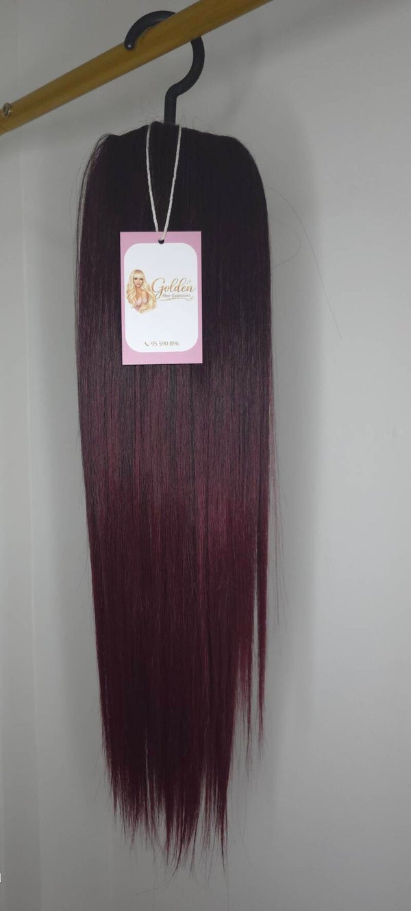 Ίσιο Ponytail Extension,#Bug,50 cm – Αλογοουρά με Φυσική Όψη