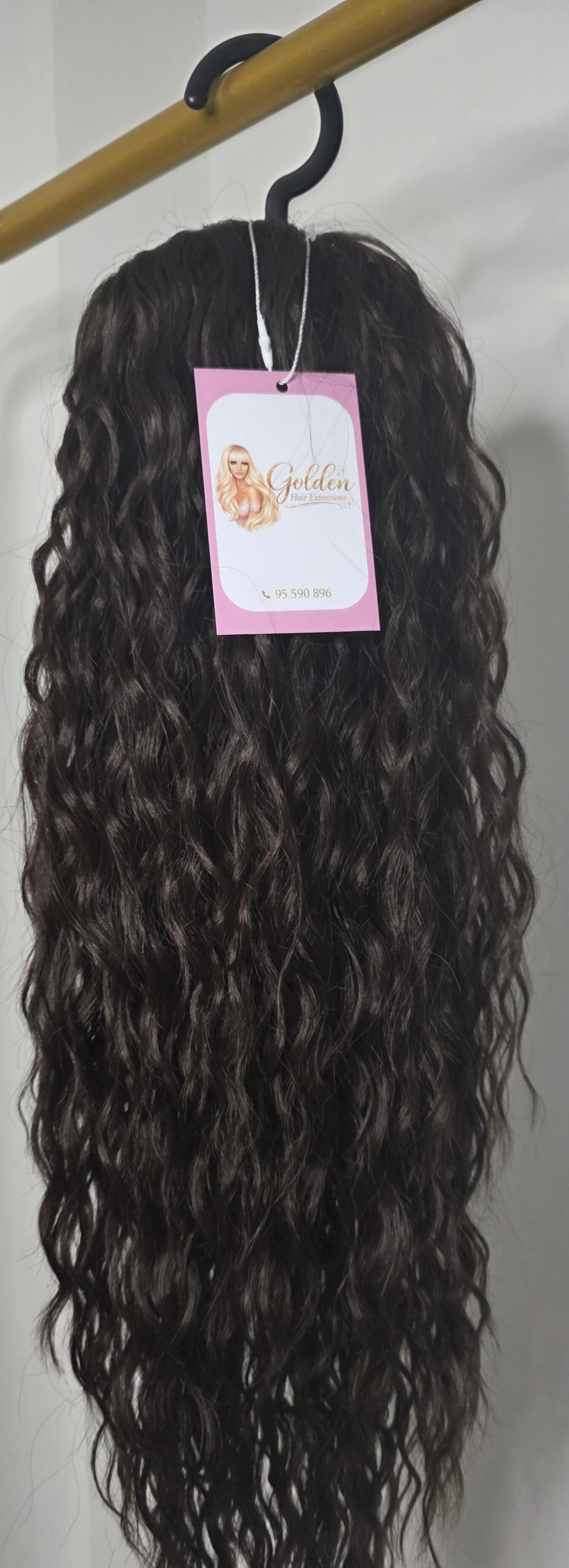 Water Wave Ponytail Extension,#G6 , 50 cm – Κυματιστή Αλογοουρά με Όγκο