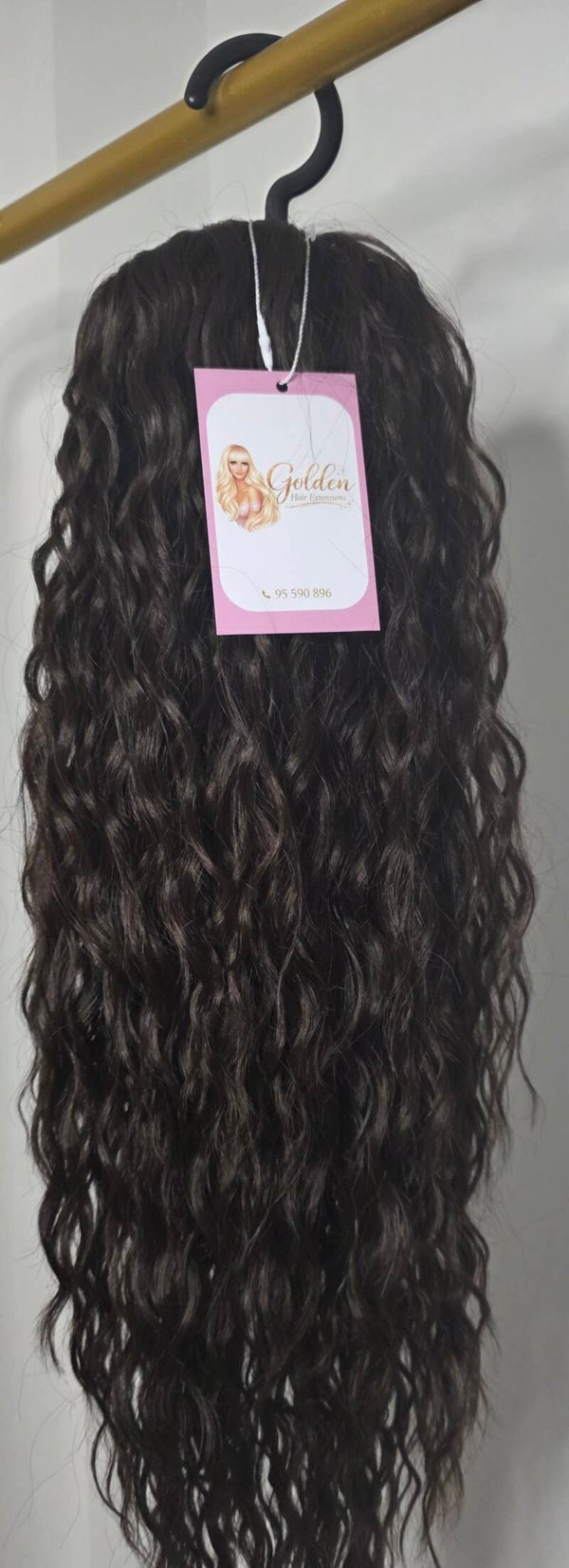 Water Wave Ponytail Extension,#G6 , 50 cm – Κυματιστή Αλογοουρά με Όγκο