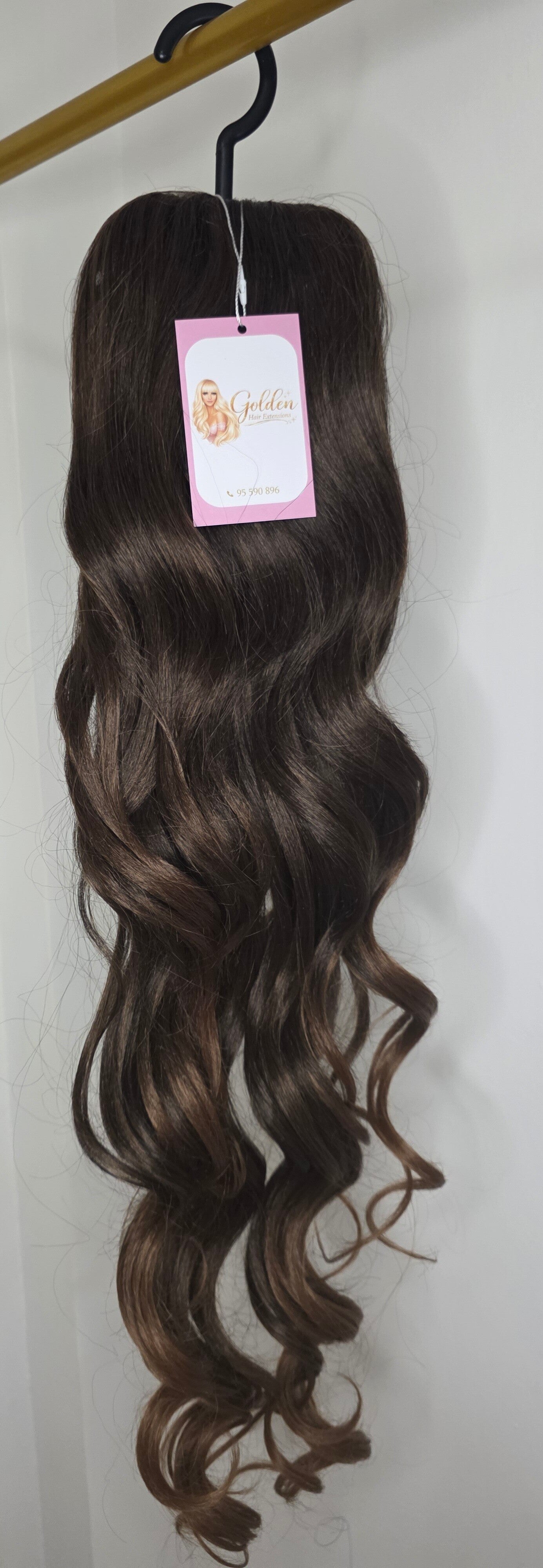 Loose Curl Ponytail,#Gkt1/30 , 72cm_Εντυπωσιακή Μακριά Αλογοουρά με Φυσικές Μπούκλες