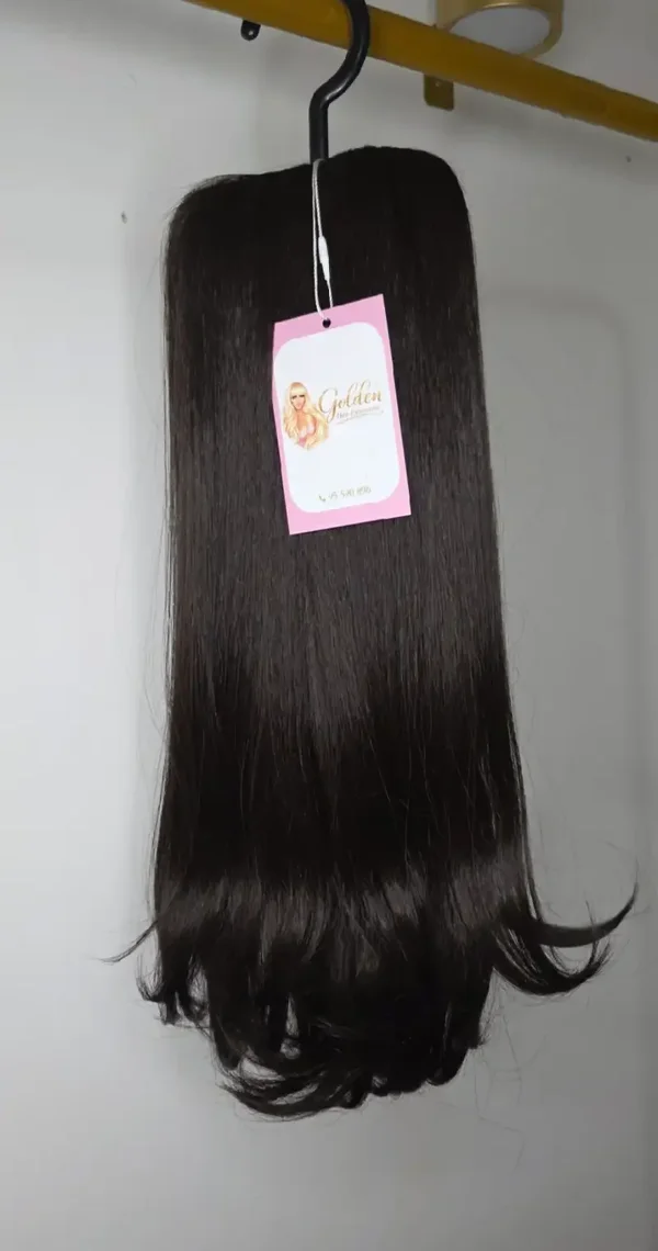 Betty Ponytail #G-4,dark brown,36cm ⭐️ Glam style