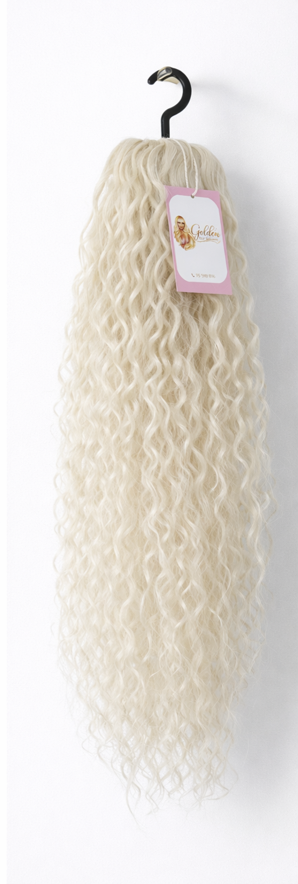 Ponytails Water wave #GPlatinum,72 cm