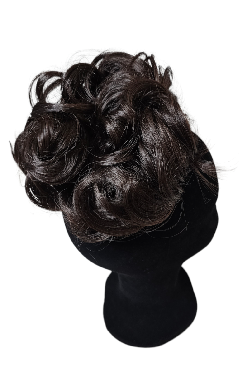 Curl hair bun, #4,light brown ✨️