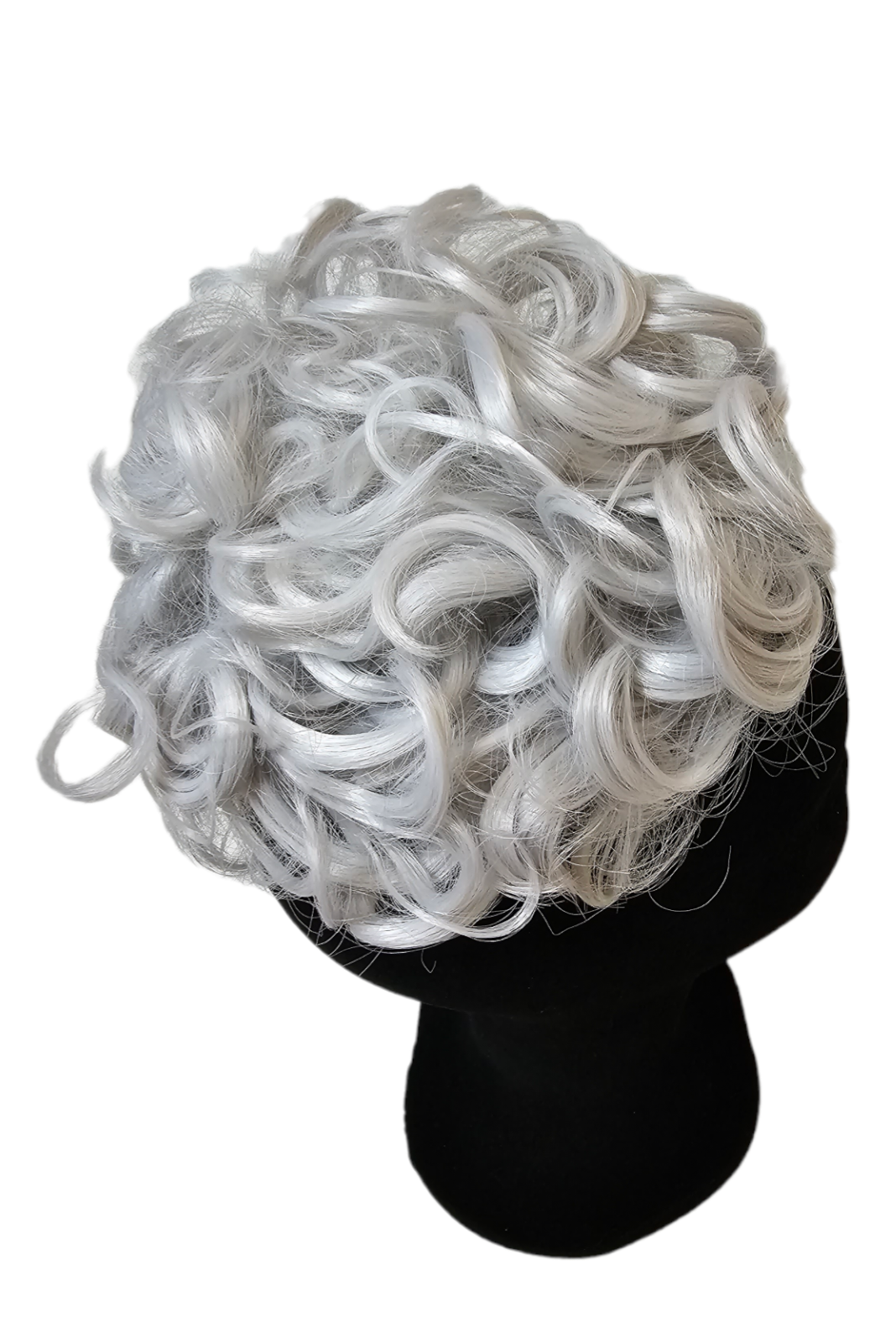 Curl hair bun, #light Grey 🌟