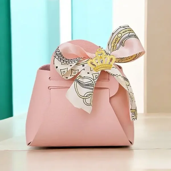 Bomboniera borsa foulard borsetta segnaposto compleanno 18 anni 30 anni 40 anni