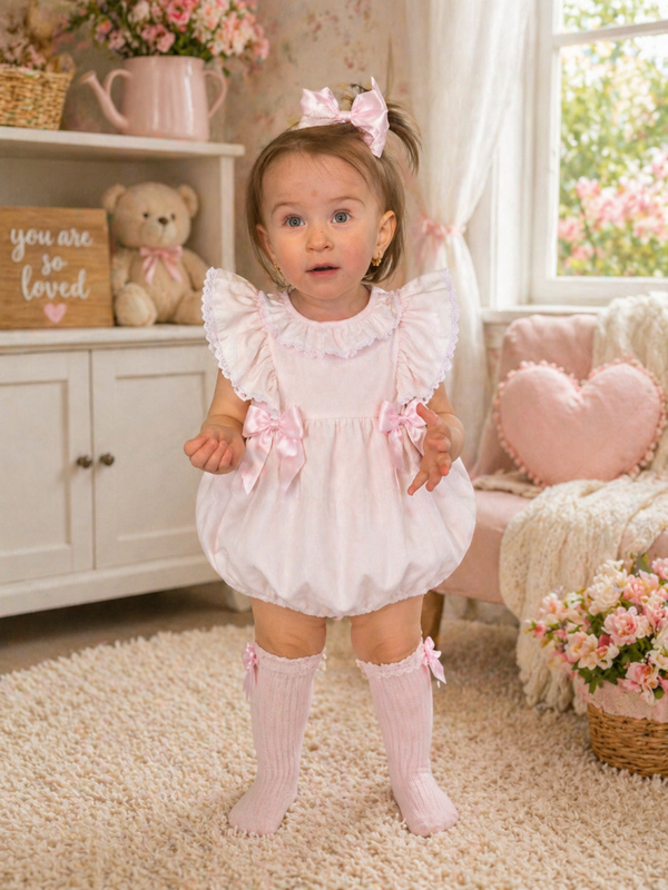 WeeMee Pink Romper
