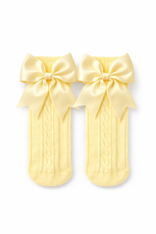 Yellow Knee High Socks