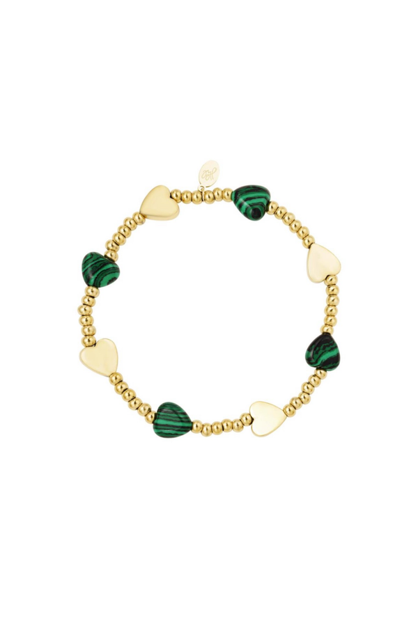 Kralen armband hartje, merk: Yehwang